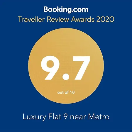 アパート Luxury Flat 9 Near Metro *
