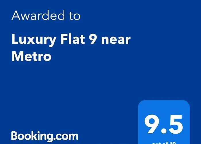 Luxury Flat 9 Near Metro *