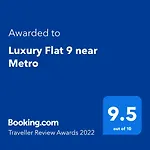 Luxury Flat 9 Near Metro *